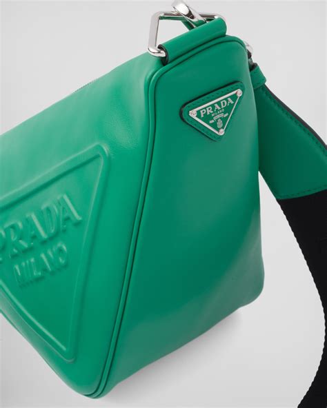 prada tringle bag|Prada triangle shoulder bag.